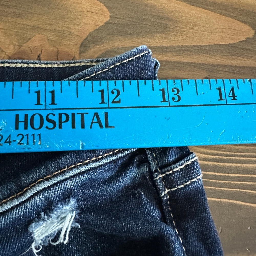 Women’s Arizona Jean Co Jeans Blue Size 0 Dark Wash Stretch Denim Five Pocket - Picture 5 of 7